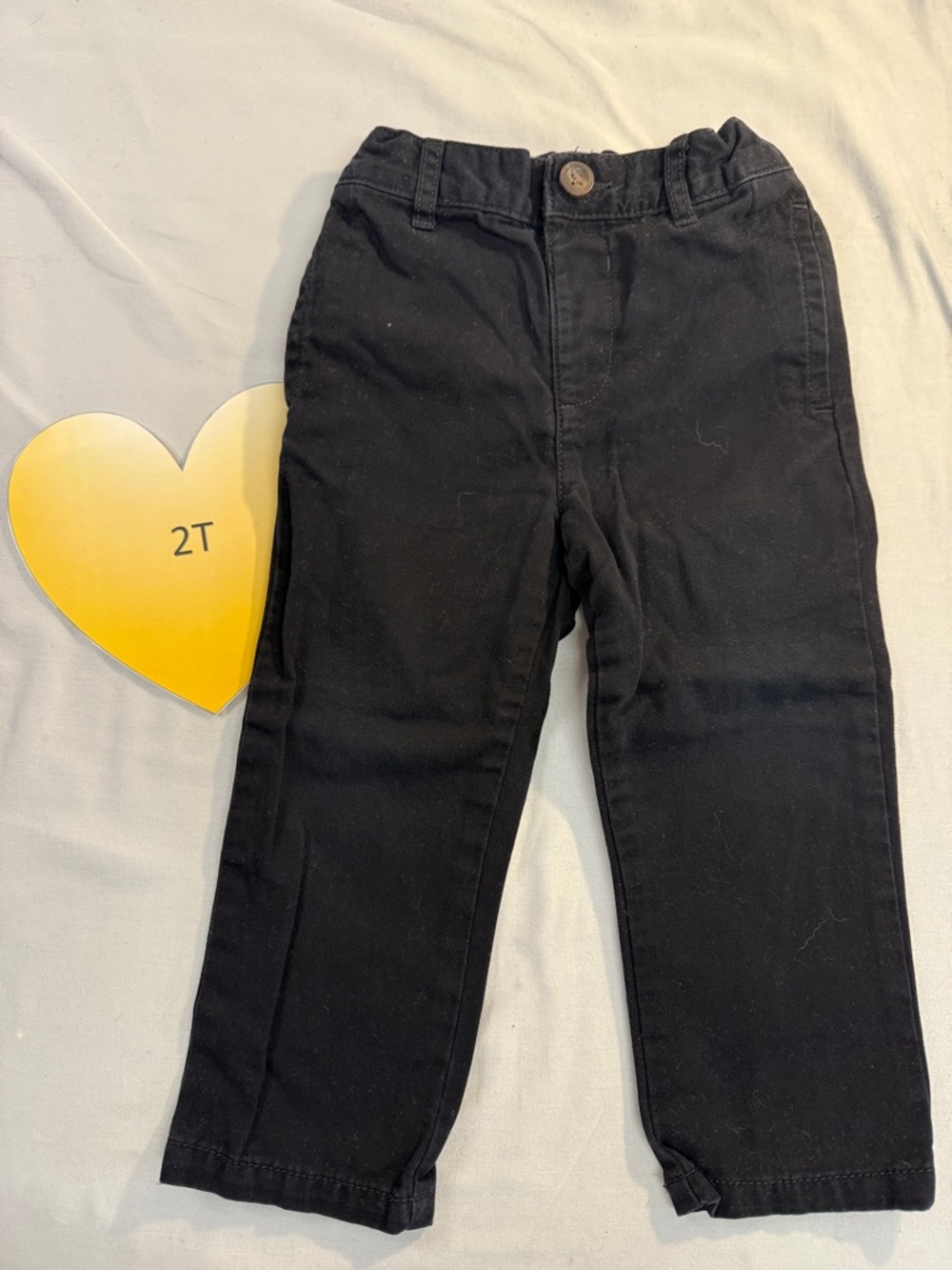 The Children's Place - LIKE NEW - Soft Black  dress pants. Size 2